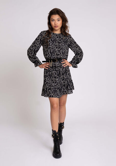 Zwarte NIK & NIK Mini jurk KARLA DRESS - large