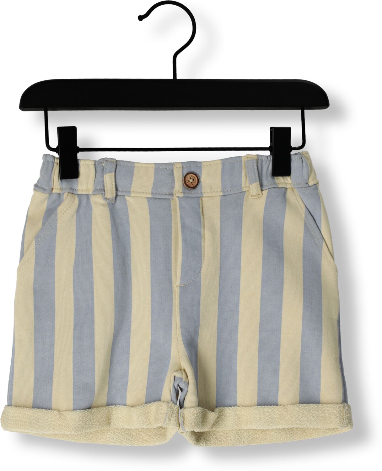 Sproet & Sprout Jongens Broeken Sweat Chino Shorts Stripes Blauw