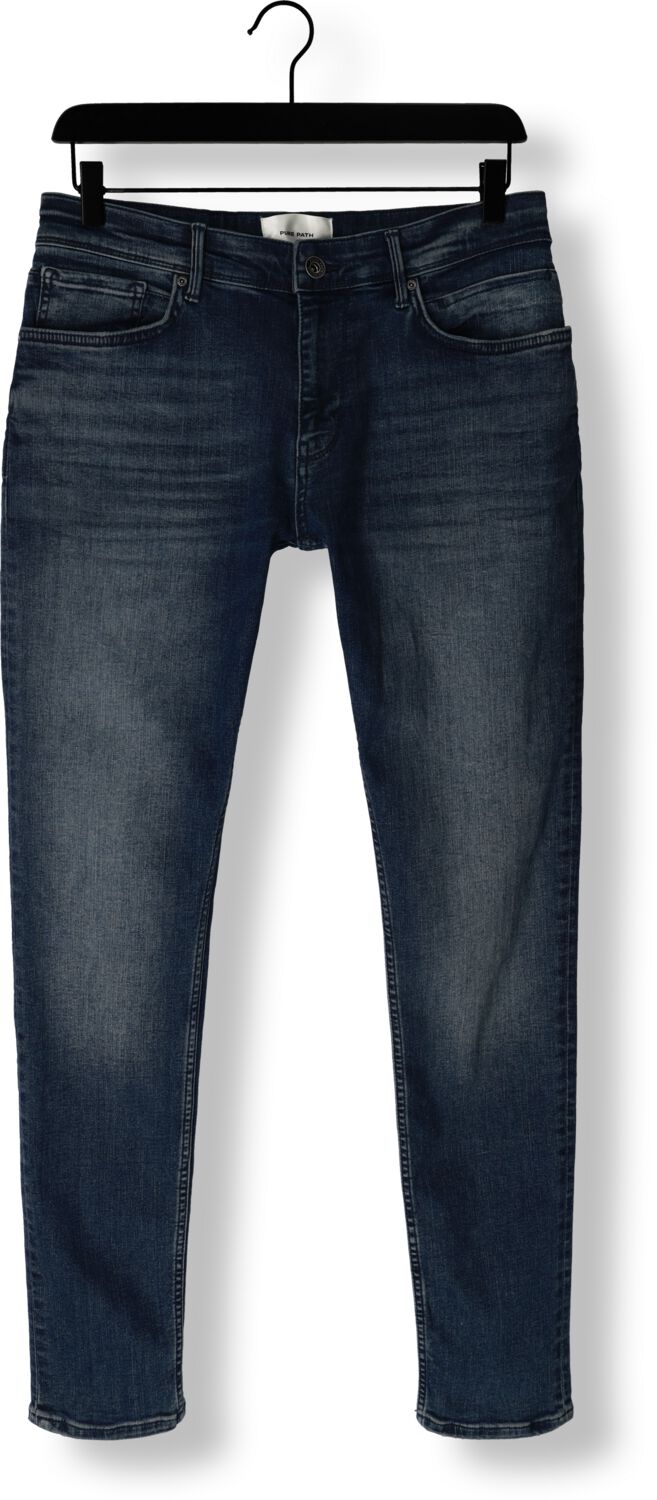 PURE PATH Heren Jeans W3002 The Jone Blauw