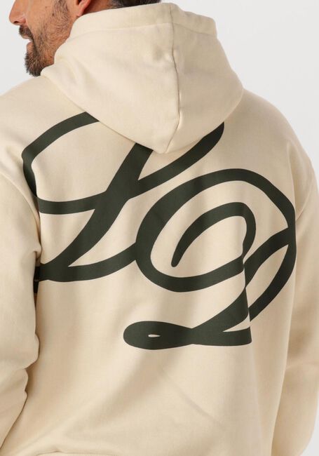 Ecru LES DEUX Sweater DANTON HOODIE - large