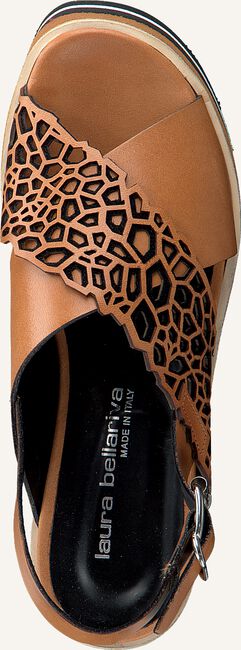 Cognac LAURA BELLARIVA Platte sandalen 3266BZ Cognac LAURA BELLARIVA Platte sandalen 3266BZ - large