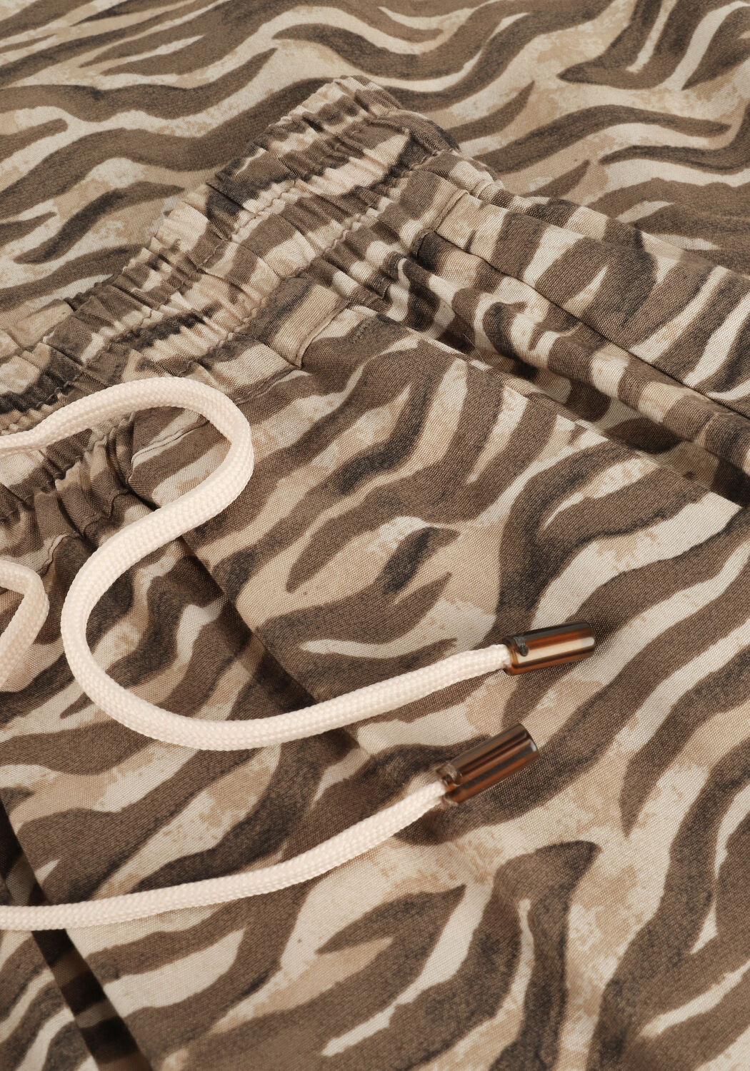 Bruine SCOTCH & SODA Pantalon ELASTICATED MID-RISE REGULAR-LENGTH PANTS - large