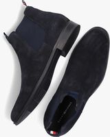 Blauwe TOMMY HILFIGER CASUAL SUEDE Chelsea boots - medium