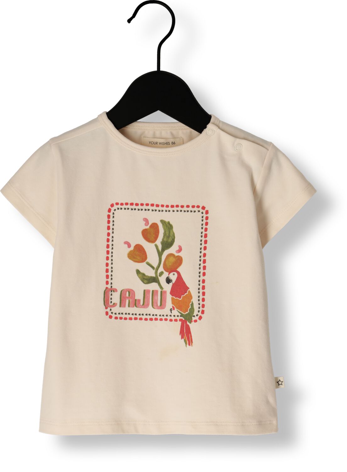 YOUR WISHES Meisjes Tops & T-shirts Caju Shortsleeve Ecru