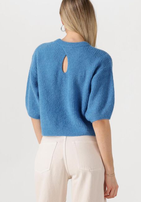 Blauwe MSCH COPENHAGEN Trui MSCHHILA HOPE 2 4 PULLOVER - large
