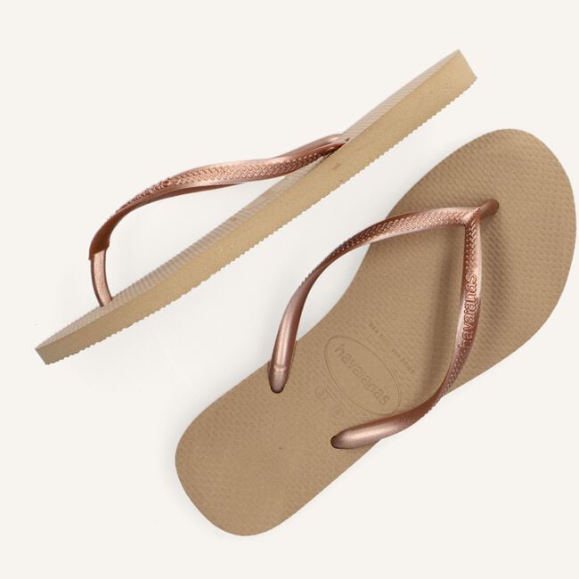 Roségouden HAVAIANAS Teenslippers SLIM WOMAN Roségouden HAVAIANAS Teenslippers SLIM WOMAN - large