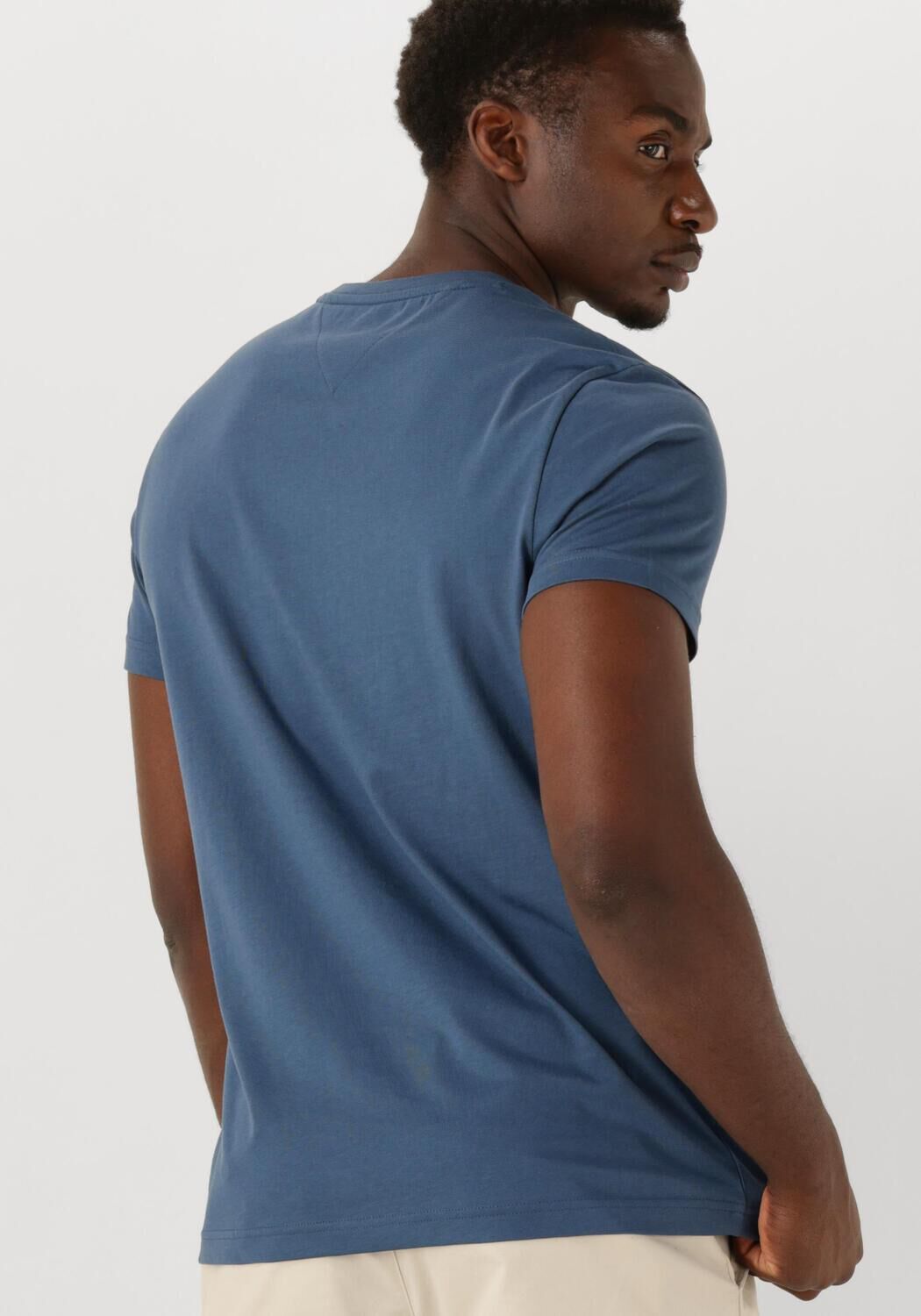 TOMMY HILFIGER Heren Polo's & T-shirts Tommy Logo Tee Blauw