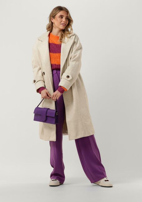 Lichtgrijze YDENCE Mantel COAT GEORGIA - large