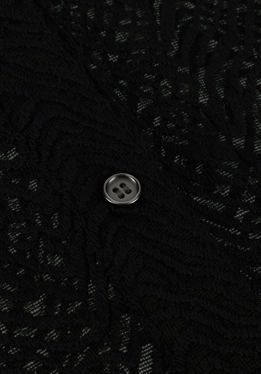 Zwarte ALIX THE LABEL Blouses LADIES WOVEN ZEBRA LACE BLOUSE - large