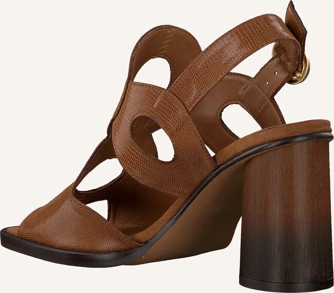 Cognac MIREIA PLAYÀ Platte sandalen FILIPA Cognac MIREIA PLAYÀ Platte sandalen FILIPA - large