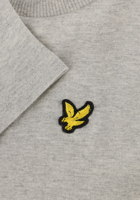 Lichtgrijze LYLE & SCOTT T-shirt SS PLAIN T-SHIRT - large