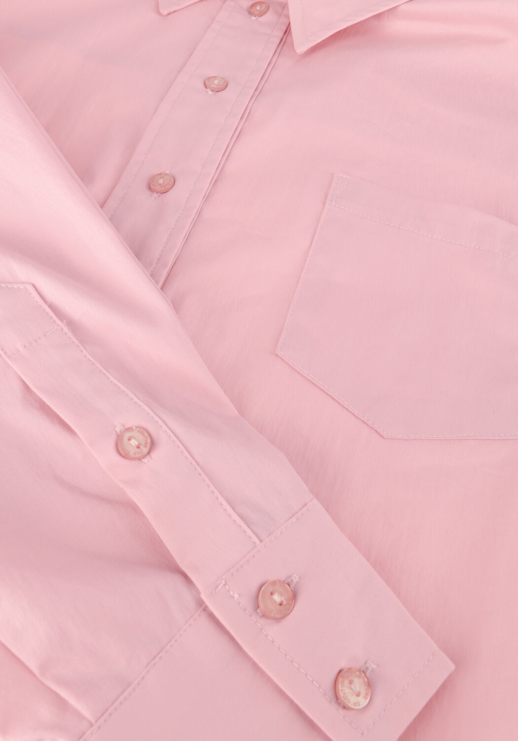 Roze CO'COUTURE Blouses COTTON CRISP CROPPED SHIRT - large