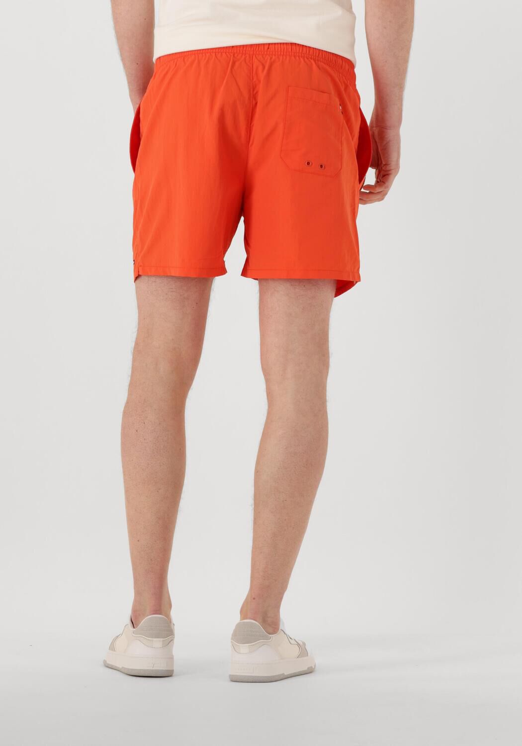 TOMMY HILFIGER Heren Zwembroeken Medium Drawstring Oranje