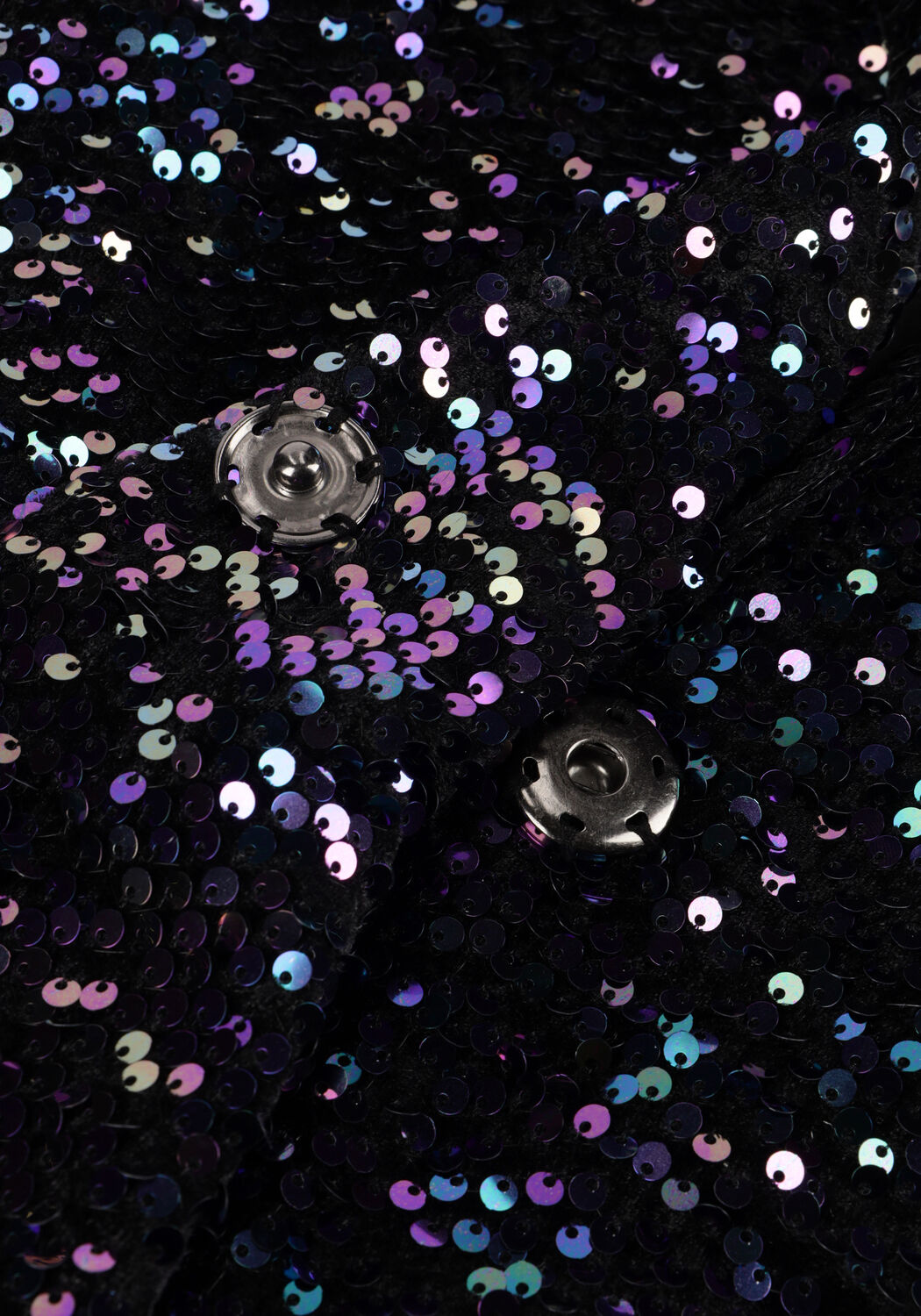 Zwarte NOTRE-V Blazer NV-CHRISTINE GLITTER VELVET BLAZER - large