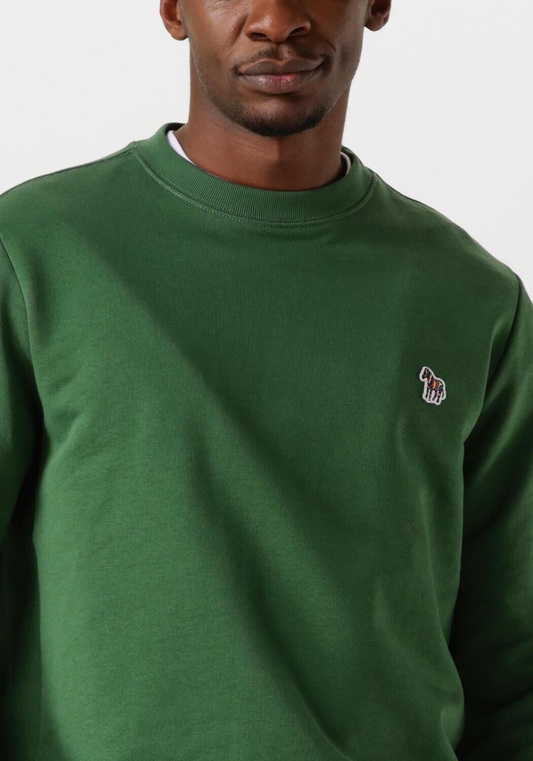 PS PAUL SMITH Heren Truien & Vesten Mens Reg Fit Sweatshirt Zebra Groen
