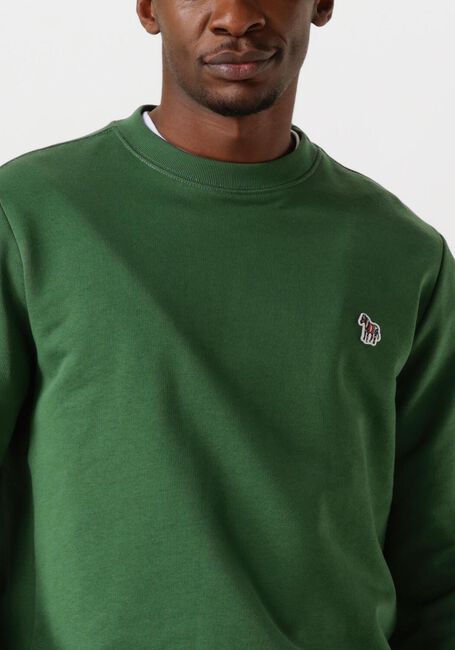 Groene PS PAUL SMITH Sweater MENS REG FIT SWEATSHIRT ZEBRA - large