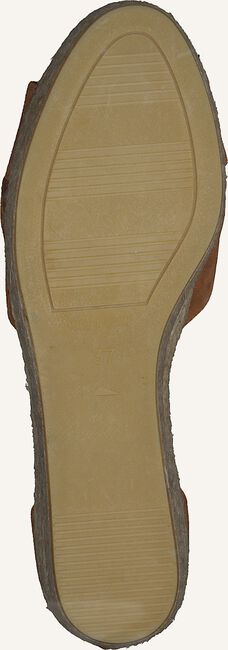 Cognac NOTRE-V Platte sandalen PATTED LEATHER INSOCK Cognac NOTRE-V Platte sandalen PATTED LEATHER INSOCK - large