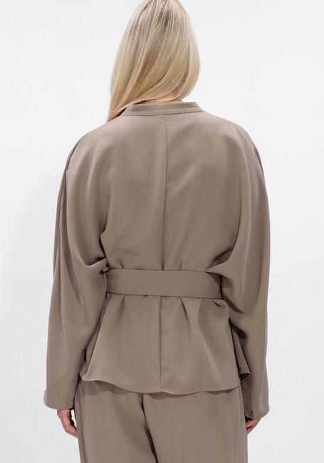 Taupe NEO NOIR Blouses ELLERY CREPE BLOUSE - large