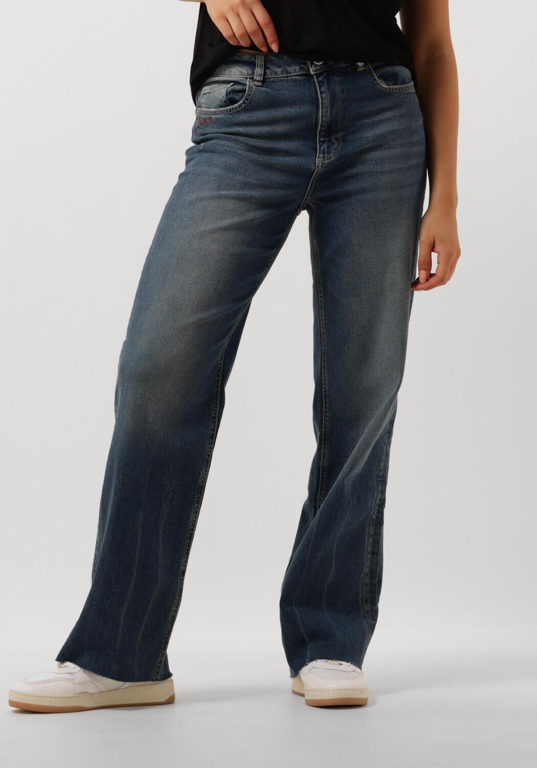 MOS MOSH Dames Jeans Relee Kessel Jeans Blauw