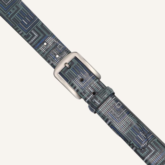 Blauwe MAZZELTOV Riem ENZO BELT Blauwe MAZZELTOV Riem ENZO BELT - large