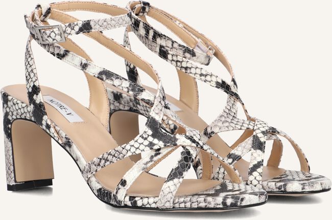 Beige NOTRE-V Sandalen met hak 42527 Beige NOTRE-V Sandalen met hak 42527 - large