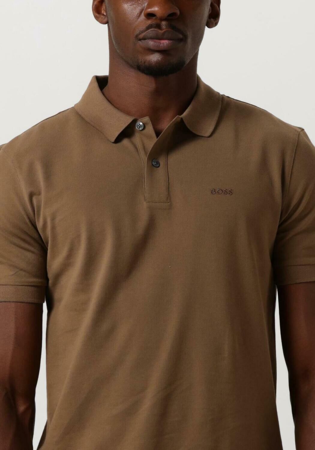 BOSS BLACK Heren Polo's & T-shirts Pallas Camel