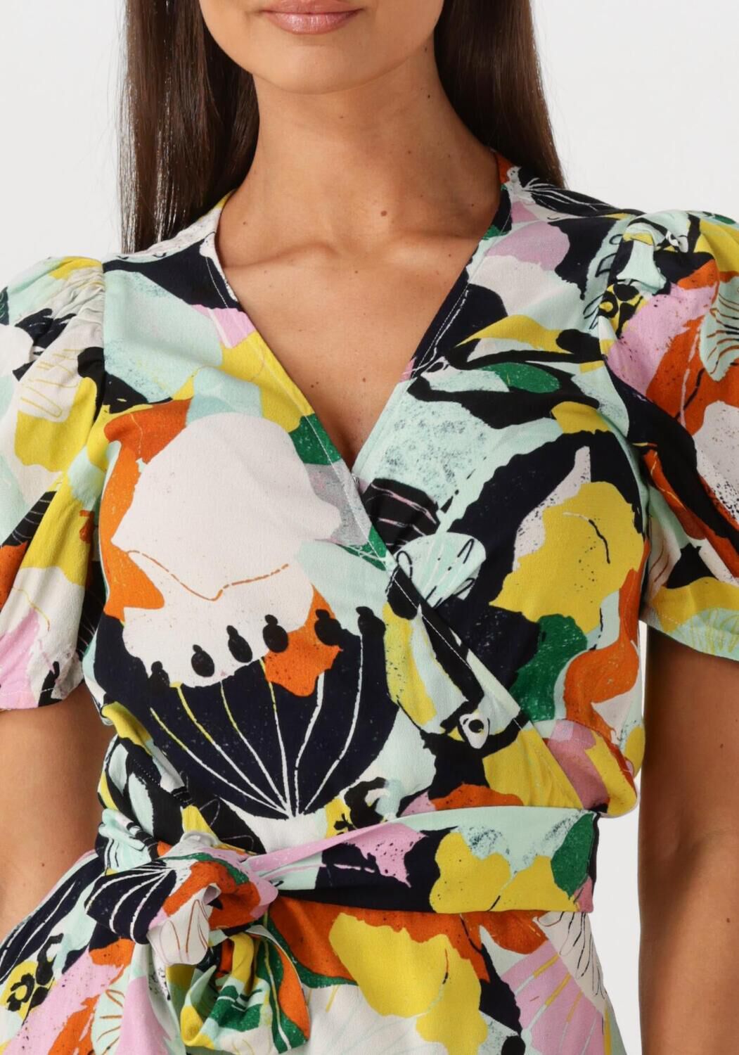POM AMSTERDAM Dames Jurken Paradise Dress Multi