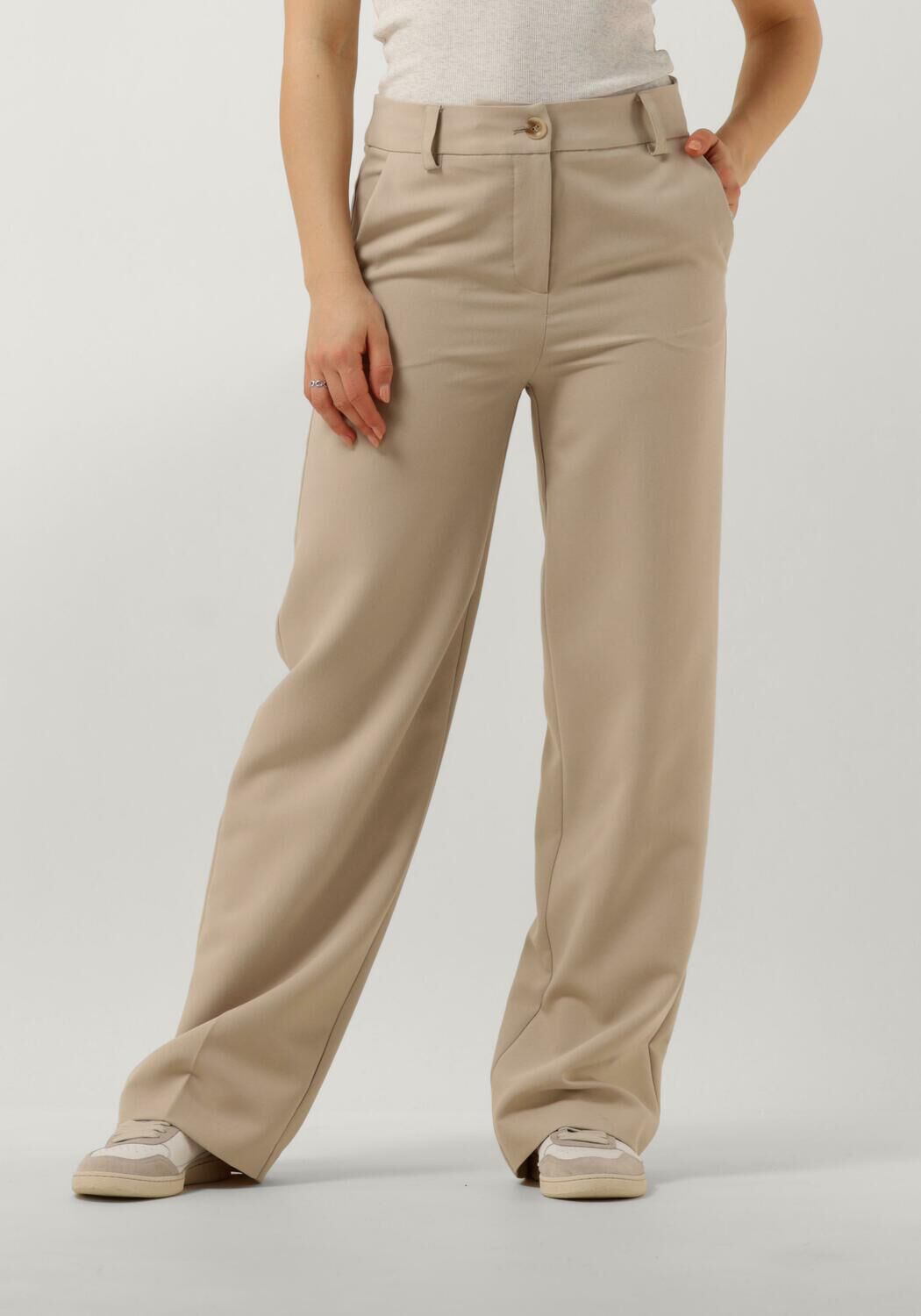 Notre-v Dames Broeken Nv-douk Beige Dames