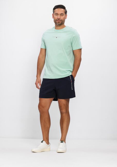 Donkerblauwe TOMMY HILFIGER UNDERWEAR Zwembroeken MEDIUM DRAWSTRING ZIP POCKET - large