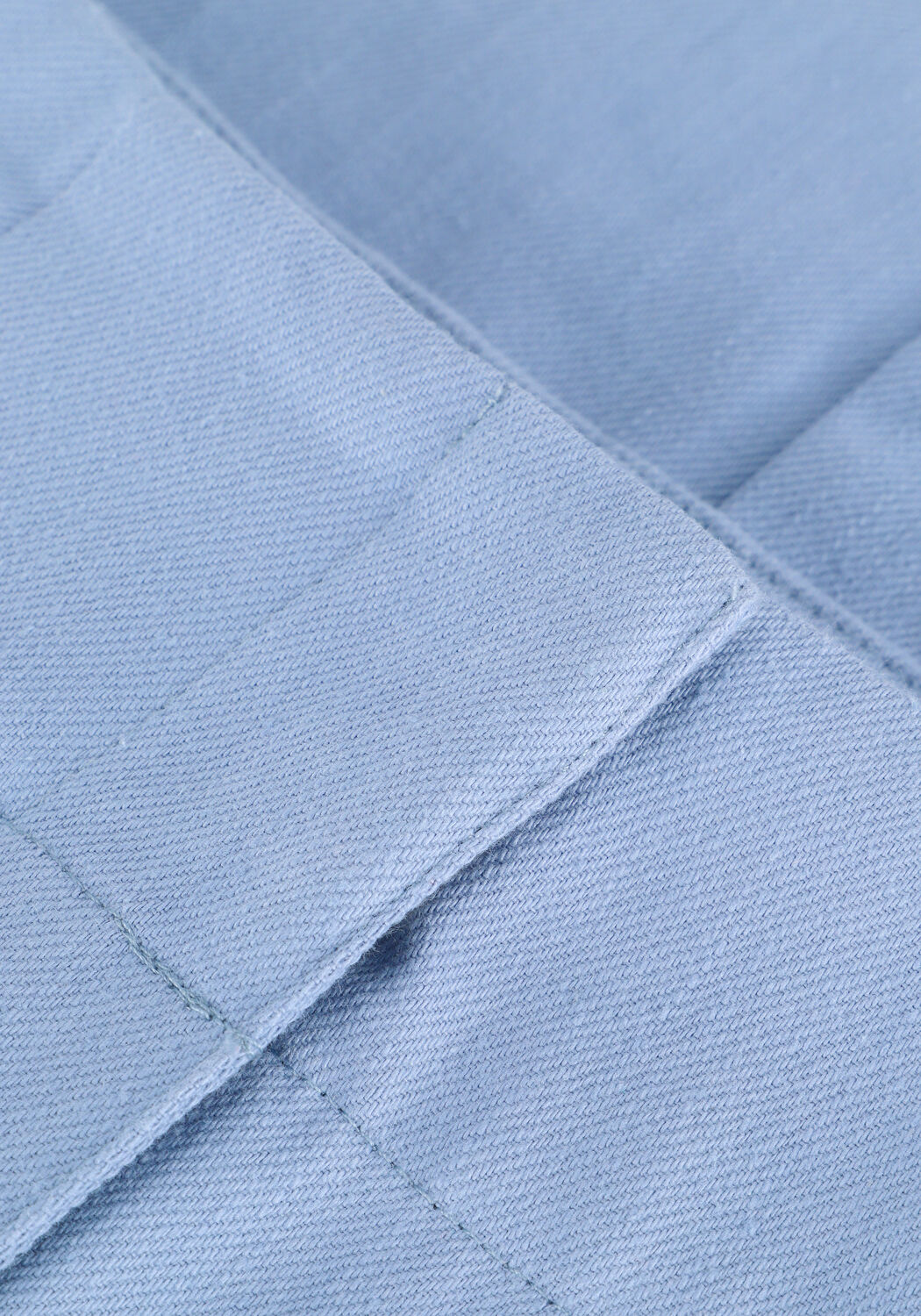 Lichtblauwe ANOTHER LABEL Minirok FABIENNE DENIM SKIRT - large