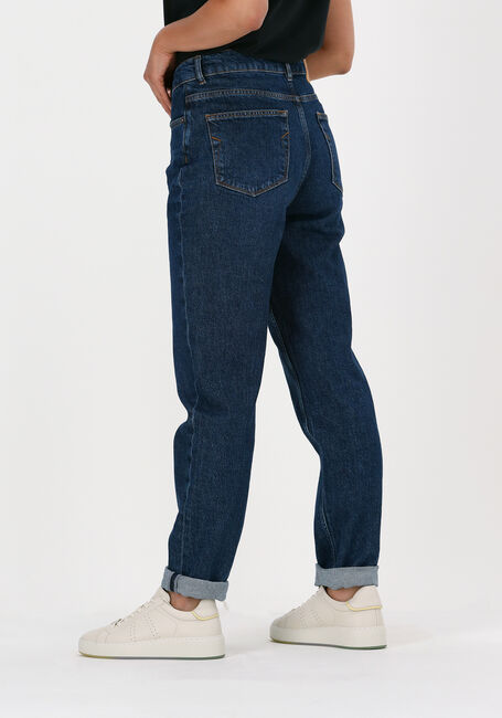 Donkerblauwe SELECTED FEMME Slim fit jeans SLFAMY HW SLIM ROW BLU JEANS U - large