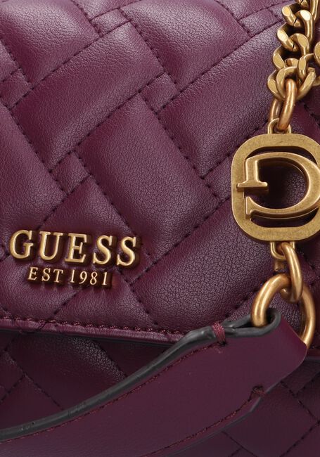 Rode GUESS Schoudertas GRACELYNN FLAP CROSSBODY Rode GUESS Schoudertas GRACELYNN FLAP CROSSBODY - large