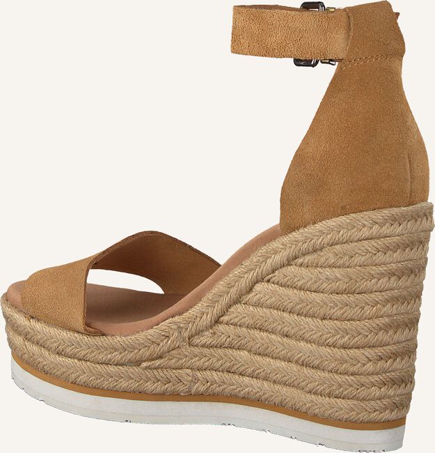 Bruine TOMMY HILFIGER Platte sandalen NATURAL WEDGE Bruine TOMMY HILFIGER Platte sandalen NATURAL WEDGE - large