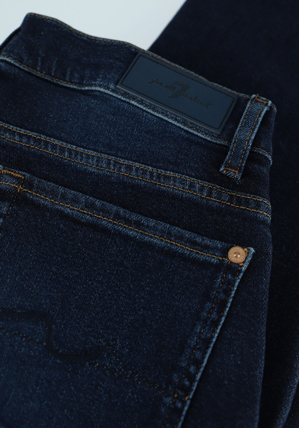 Blauwe 7 FOR ALL MANKIND Slim fit jeans ROXANNE ANKLE - large