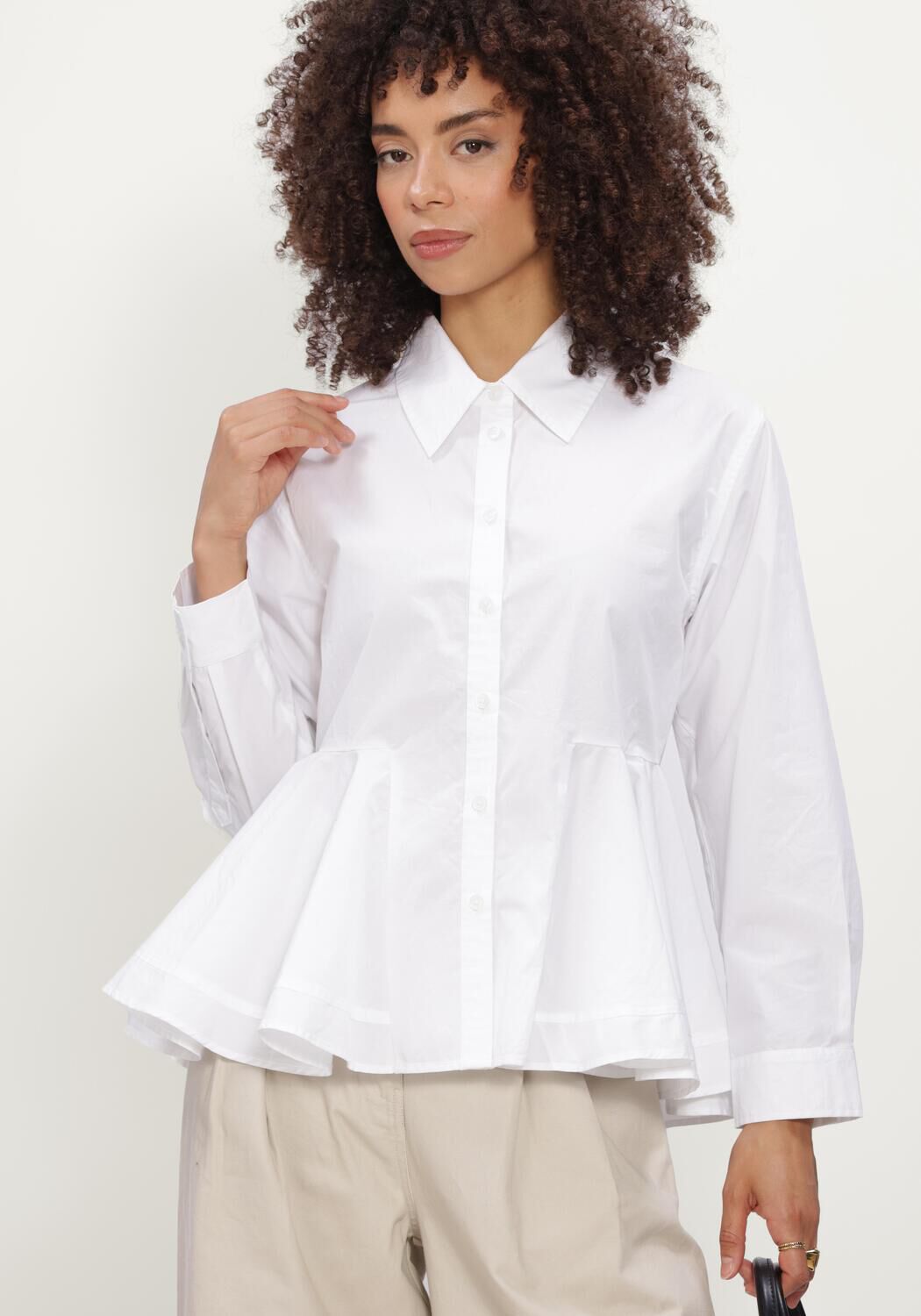 Witte BOII STUDIOS Top STIB SHIRT - large