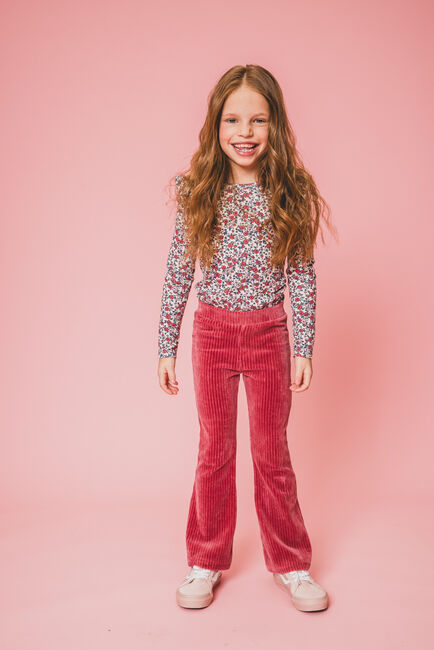 Koraal LOOXS Little Flared broek 2501-7614 - large