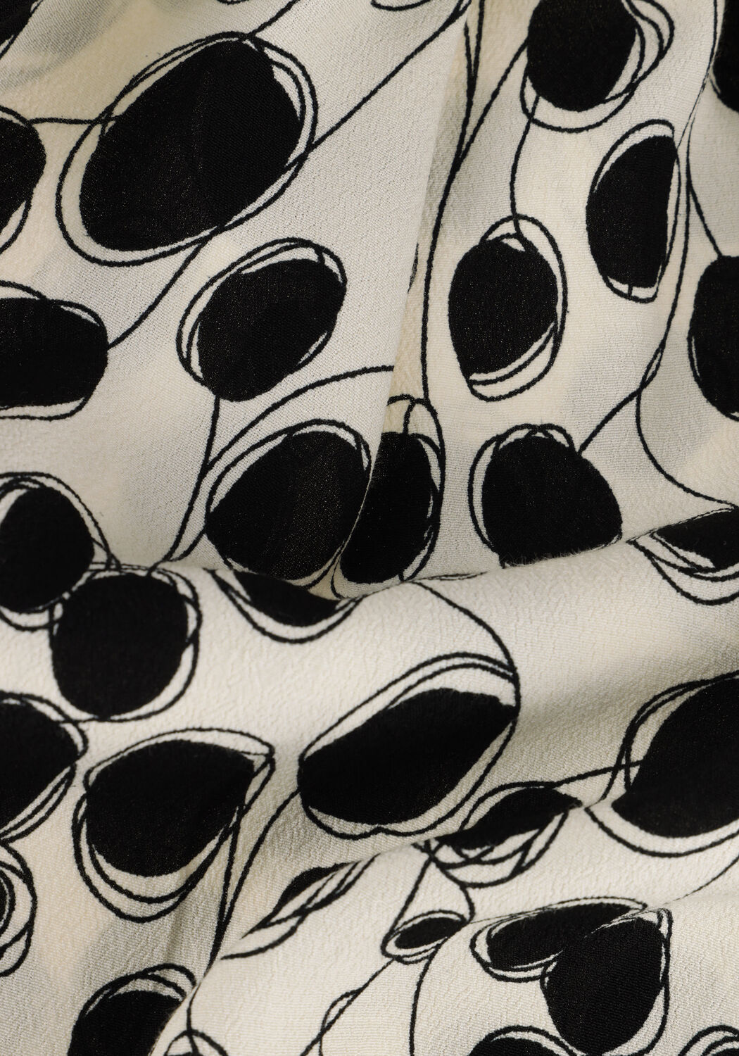 Gebroken wit CO'COUTURE Midi jurk DORIT PLEAT DRESS - large