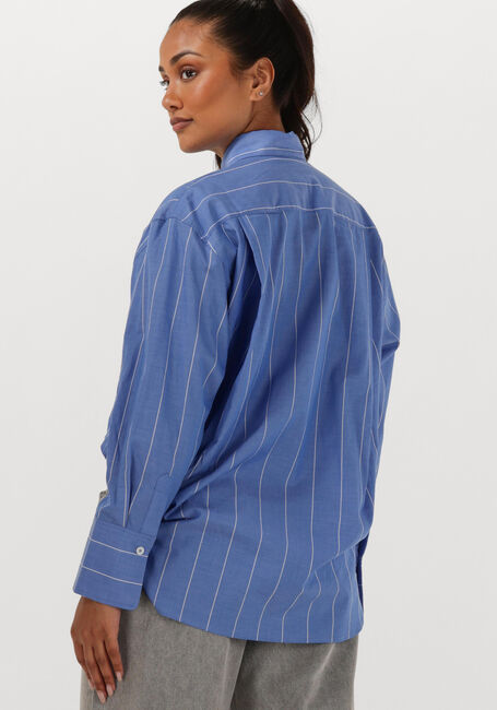 Blauwe WITHBLACK Blouses WBLNOA LS STRIPED SHIRT - large