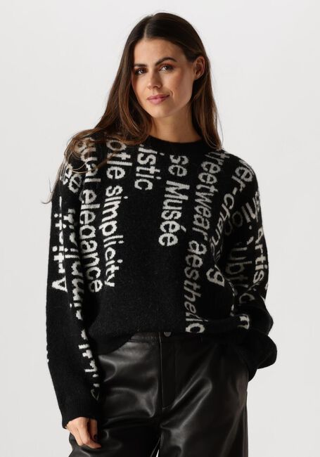 Zwarte COPENHAGEN MUSE Trui CMIBRA-PULLOVER - large