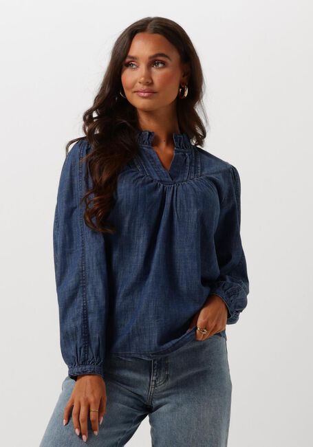 Blauwe MOLIIN Blouses BEATRIX - large