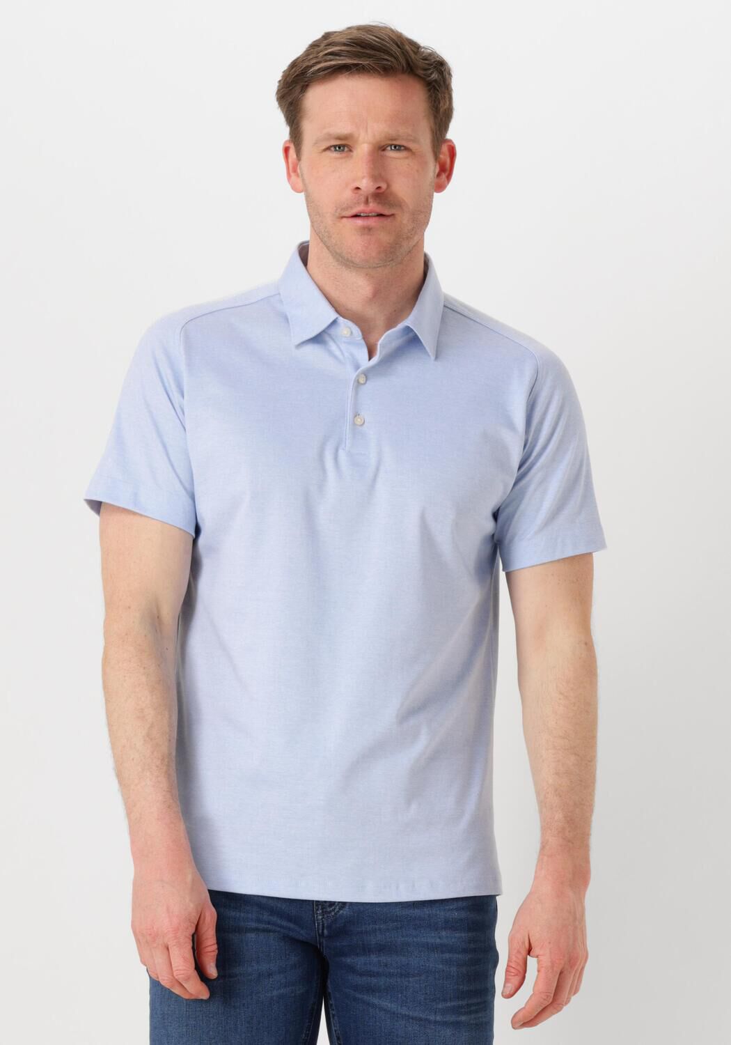 DESOTO Heren Polo's & T-shirts Polo Kent 1 2 Lichtblauw