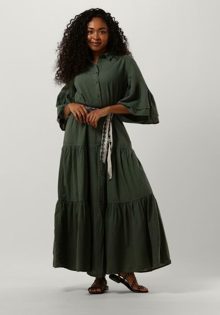 Khaki NEMA Maxi jurk RUTH - large