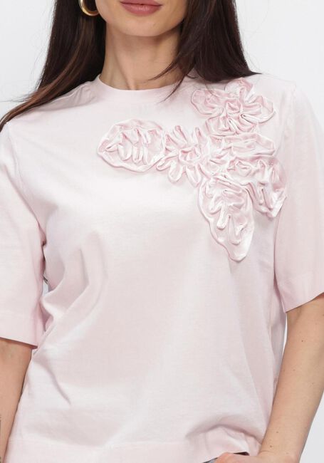 Roze Y.A.S. T-shirt YASVISELY SS TEE - large