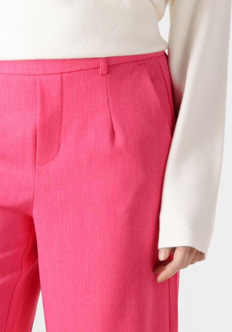 Roze OBJECT Pantalon OBJ LISA WIDE PANT - large