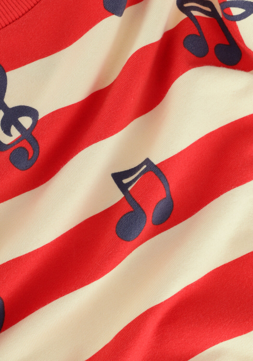 Rode CARLIJNQ Sweater MUSIC NOTES - SWEATER - large