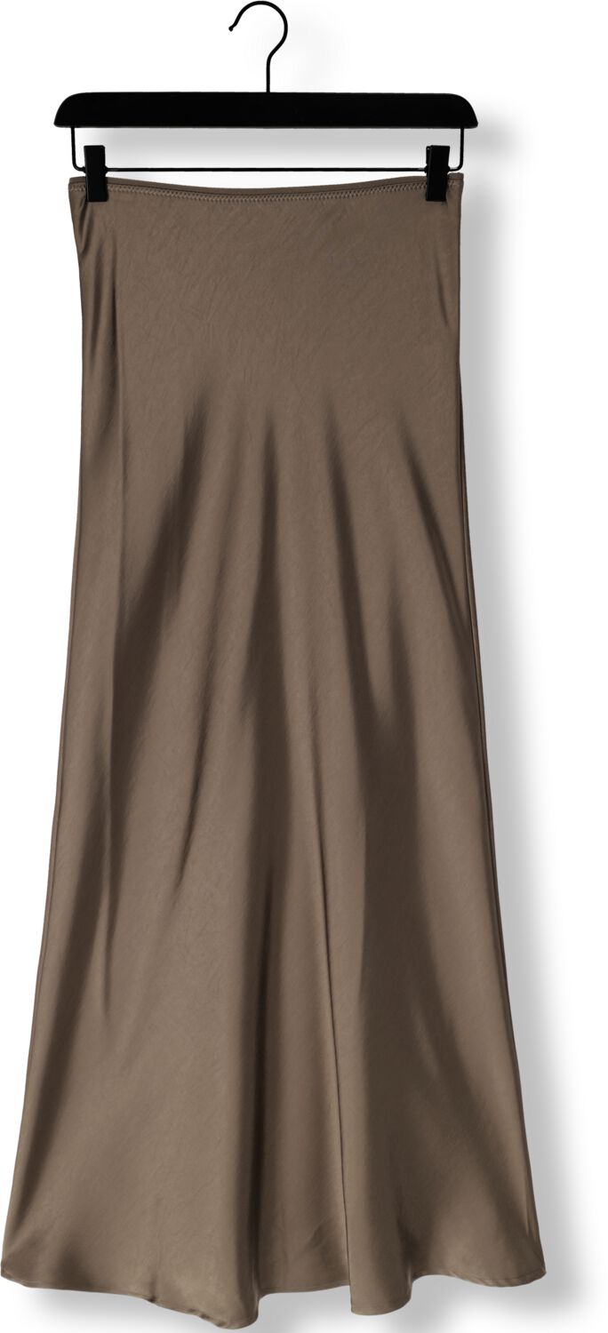 NEO NOIR Dames Rokken Vicky Heavy Sateen Skirt Taupe