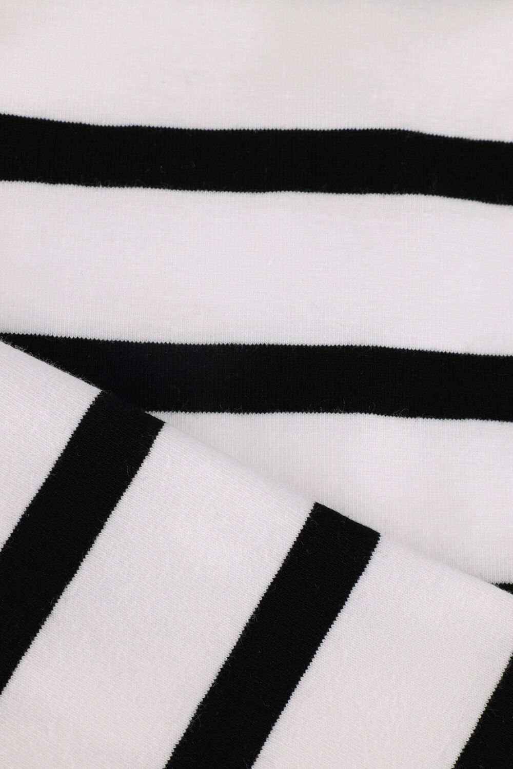 Witte 10DAYS Top THE WRAPPER STRIPE - large