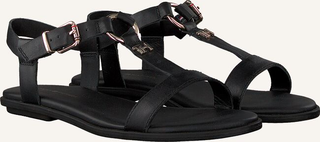 Zwarte TOMMY HILFIGER Platte sandalen FEMININE FLAT Zwarte TOMMY HILFIGER Platte sandalen FEMININE FLAT - large