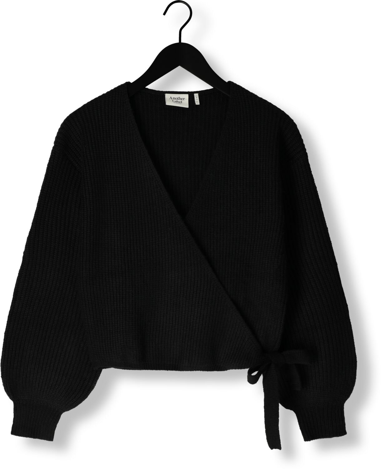 ANOTHER LABEL Dames Truien & Vesten Abby Knitted Cardigan Zwart