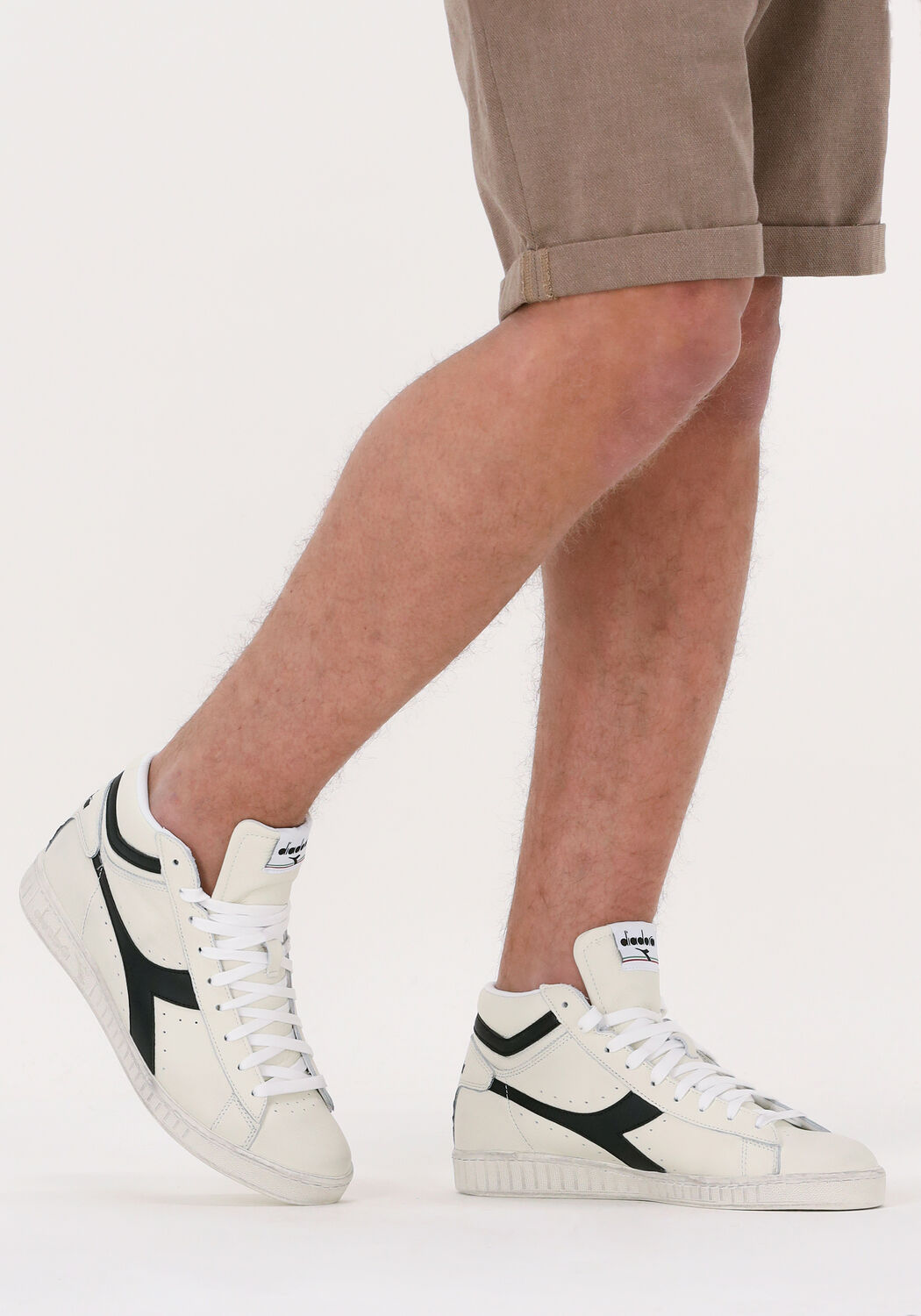 Witte DIADORA Hoge sneakers GAME HIGH WAXED HEREN - large